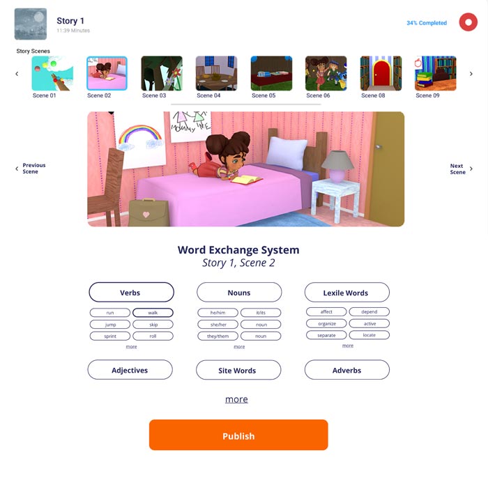 A screenshot of the room where you can find all the rooms.