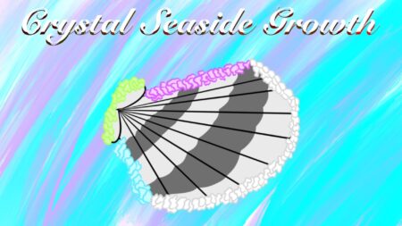 A black and white umbrella with pink flowers on it.