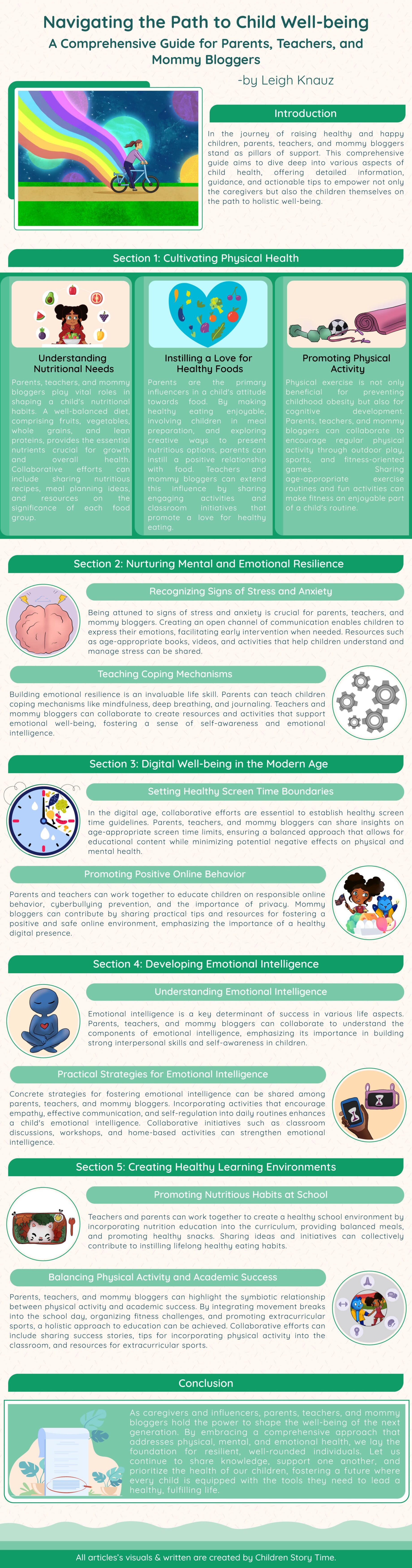 A series of infographics with various features and descriptions.